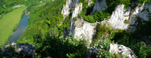 Naturpark Obere Donau: Blick vom Lenzenfelsen