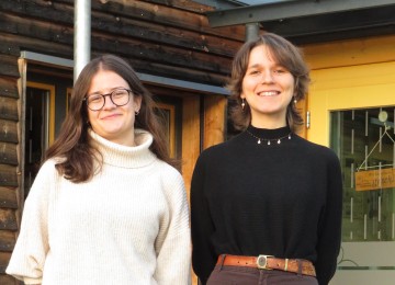 Anda Kottmann und Jil Wagner
